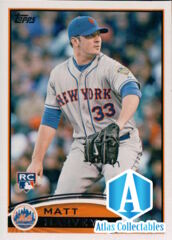 2012 Topps Update #US23 Matt Harvey RC